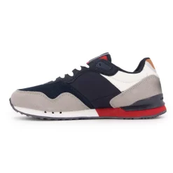 PEPE JEANS Baskets basses London park avec lacets semelle colorée Enfant BLEU FONCE Outlet