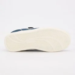 AMERICAN COLLEGE Baskets basses navy brooklyn avec scratch Enfant BLEU