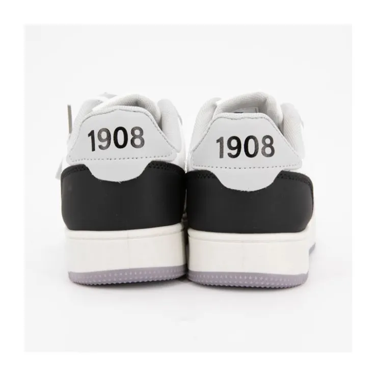 LEE COOPER Baskets basses semelle épaisse lacets avec vagues Enfant GRIS Best