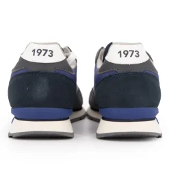 PEPE JEANS Baskets basses suédine mud bro à lacets Homme BLEU FONCE Sale