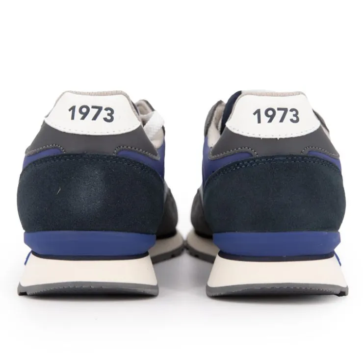 PEPE JEANS Baskets basses suédine mud bro à lacets Homme BLEU FONCE Sale