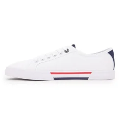PEPE JEANS Baskets basses toile brady à lacets Homme BLANC Hot
