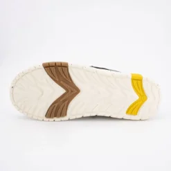 DOCKERS BY GERLI Baskets bateau en toile à enfiler lacets noir Homme GRIS