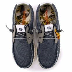 DOCKERS BY GERLI Baskets bateau en toile Homme BLEU Online