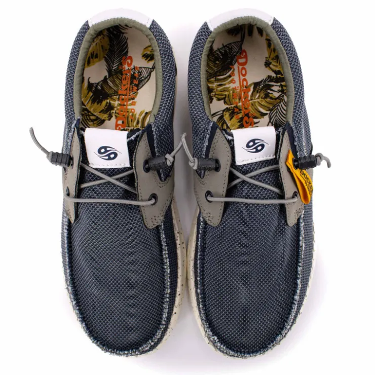 DOCKERS BY GERLI Baskets bateau en toile Homme BLEU Online