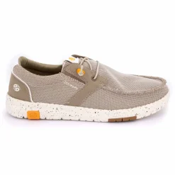 DOCKERS BY GERLI Baskets bateau en toile Homme BEIGE