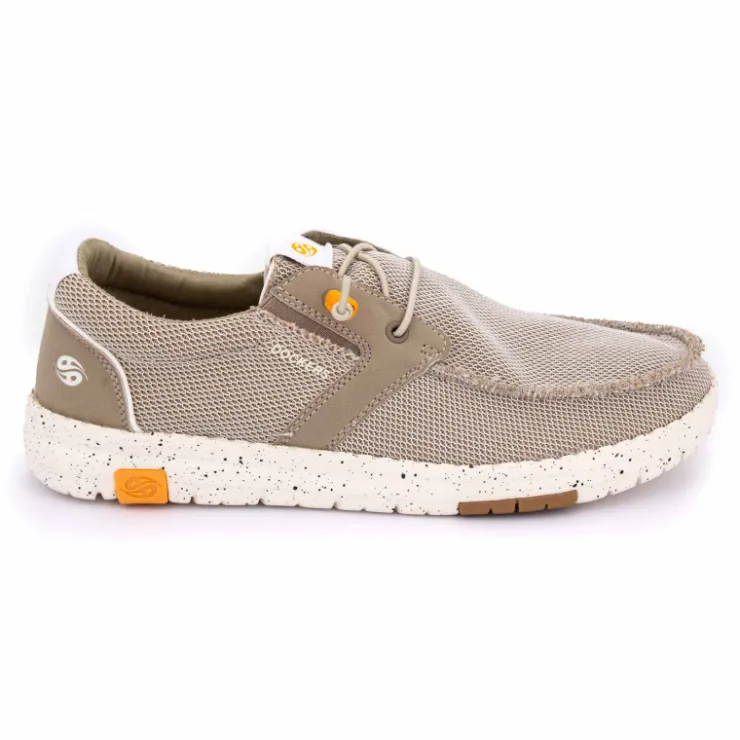 DOCKERS BY GERLI Baskets bateau en toile Homme BEIGE