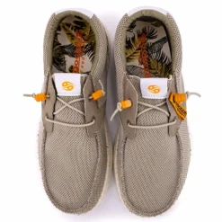 DOCKERS BY GERLI Baskets bateau en toile Homme BEIGE