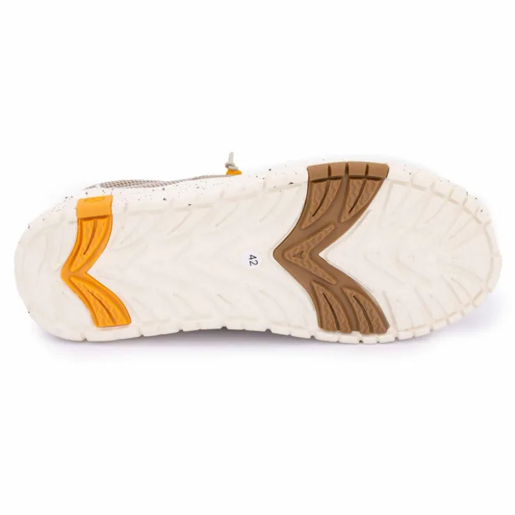 DOCKERS BY GERLI Baskets bateau en toile Homme BEIGE