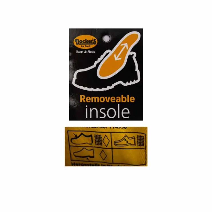 DOCKERS BY GERLI Baskets bateau en toile Homme BEIGE