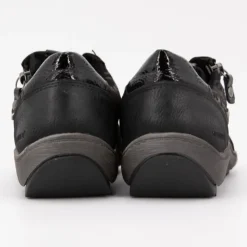 ROMIKA Baskets black zippée imprimé fleurs Femme NOIR Online