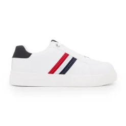 TOM TAILOR Baskets hes avec surpiqures Femme BLANC