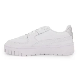 PUMA Baskets hes Cali Dream GL junior ornée de coeurs argentés Femme, Enfant BLANC Outlet