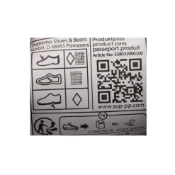 TOM TAILOR Baskets blanches en toile liseré bleu et rouge Homme MARRON Clearance