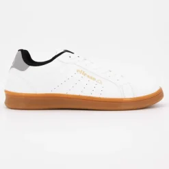 ELLESSE Baskets blanches semelle gomme intérieur noir Homme GRIS Best