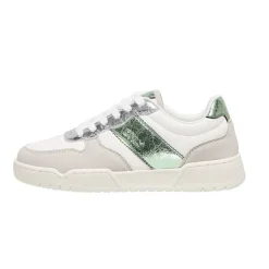 ONLY Baskets blanches Swift argenté brillant Femme VERT Outlet