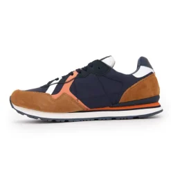 PEPE JEANS Baskets brit road bleu marine suédine avec lacets bleus Homme BLEU FONCE Best