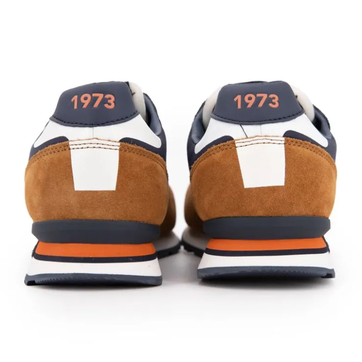 PEPE JEANS Baskets brit road bleu marine suédine avec lacets bleus Homme BLEU FONCE Best