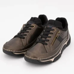 ROMIKA Baskets à lacets avec zip semelle design Femme BRONZE Hot