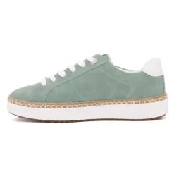 TOM TAILOR Baskets couleur menthe avec corde Femme VERT CLAIR