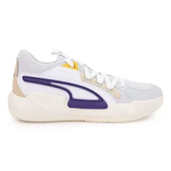 PUMA Baskets Court Rider Chaos Slash Mixte BLANC Sale