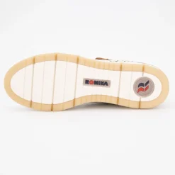 ROMIKA Baskets crème à lacets avec zip semelle blanc Femme BLANC ECRU New