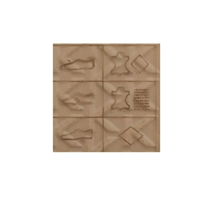 KEYS Baskets cuir compensées semelle contrastée Femme MARRON CLAIR Sale