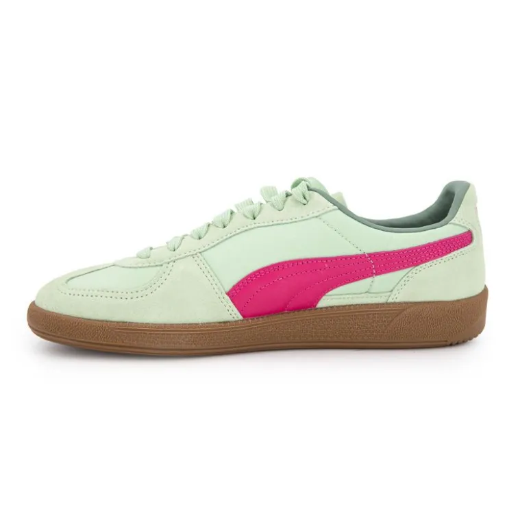 PUMA Baskets cuir Palermo Mixte VERT CLAIR Clearance
