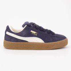 PUMA Baskets curi rose mauve suede xl junior Enfant BLEU FONCE
