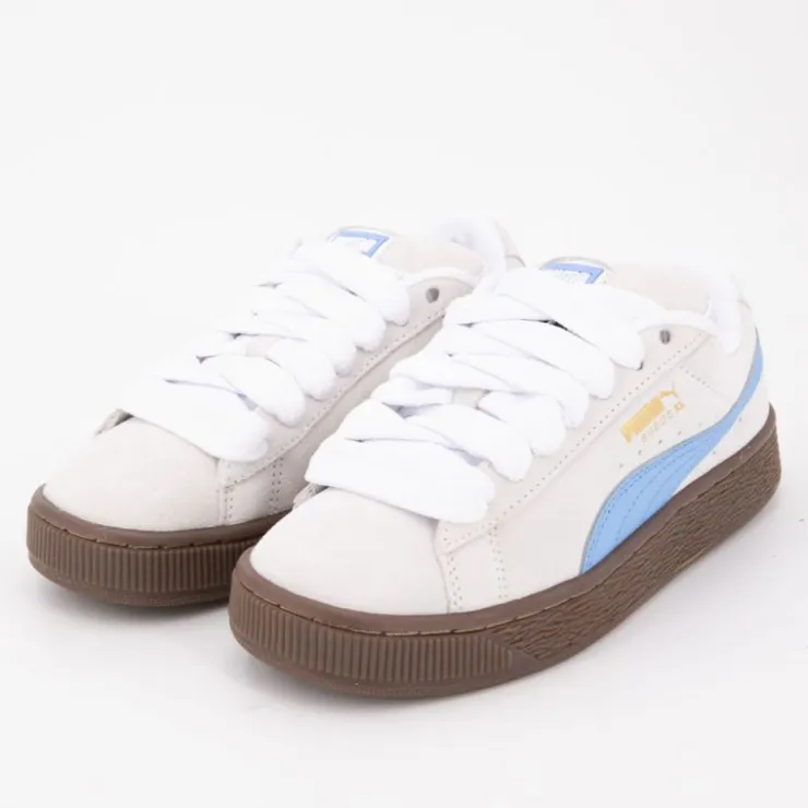 PUMA Baskets curi rose mauve suede xl junior Enfant GRIS CLAIR Clearance