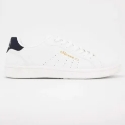 ELLESSE Baskets effet cuir avec détail coloré à lacets Homme BLEU FONCE