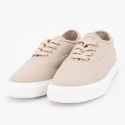 US POLO Baskets en toile à lacets marew semelle blanche Femme BEIGE Outlet