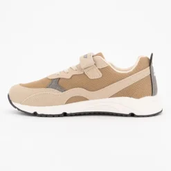 LOTTO Baskets en toile avec scratch à empiècements Enfant BEIGE Hot