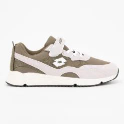 LOTTO Baskets en toile avec scratch à empiècements Enfant KAKI Best