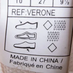 AMERICAN COLLEGE Baskets en toile imprimé avec lacets Femme BLANC ECRU