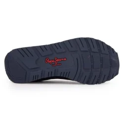 PEPE JEANS Baskets foster cross b suédine à lacets Enfant BLEU FONCE