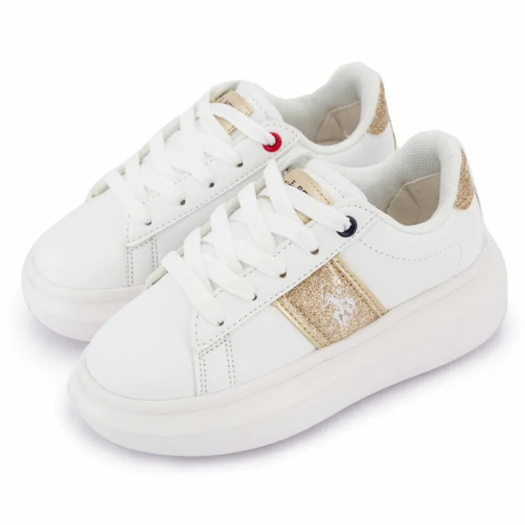 US POLO Baskets helis 004k Enfant OR Discount