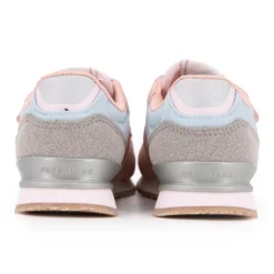 PEPE JEANS Baskets london class à scratch Enfant ROSE CLAIR New