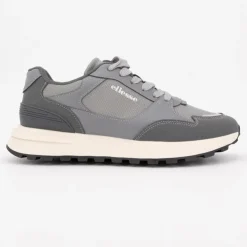 ELLESSE Baskets monochrome dégradé à lacets semelle épaisse Homme GRIS New