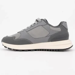 ELLESSE Baskets monochrome dégradé à lacets semelle épaisse Homme GRIS New