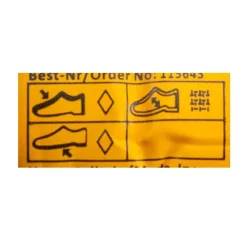 DOCKERS BY GERLI Baskets montantes à lacets zippées semelle crantée blanche usée Femme NOIR New