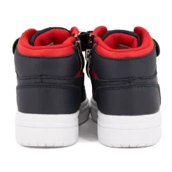 US POLO Baskets montantes à scratch bleu rouge fermeture zip Enfant BLEU FONCE Best