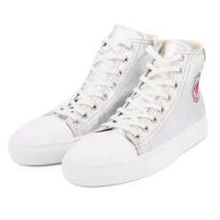 ICECOOL SAINT TROPEZ Baskets montantes é Femme ARGENT