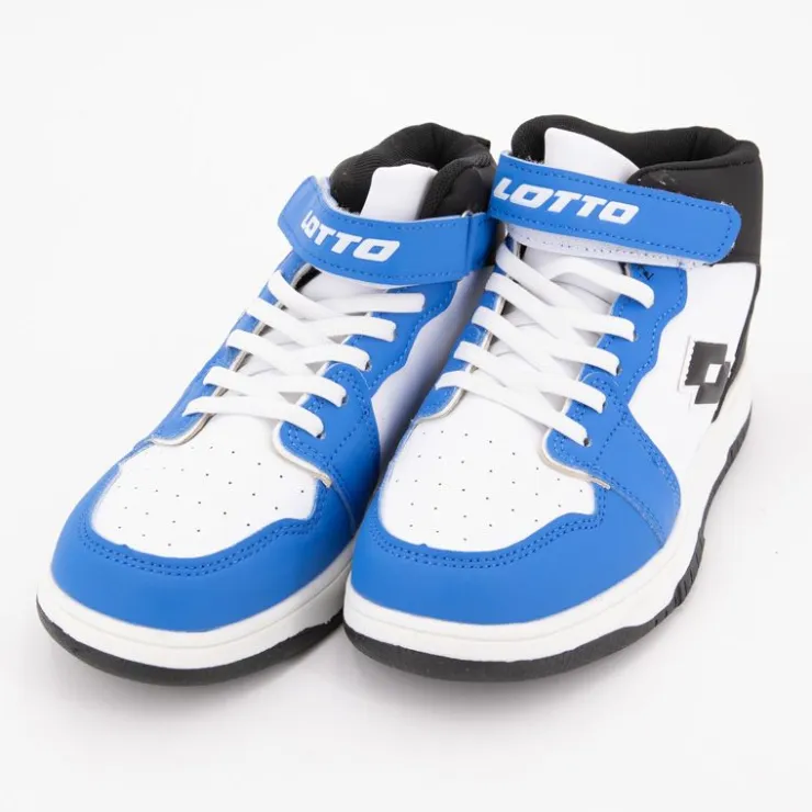 LOTTO Baskets montantes avec scratch et lacets Enfant BLEU Online