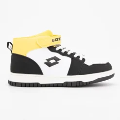 LOTTO Baskets montantes avec scratch et lacets Enfant JAUNE Sale