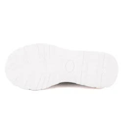 ICECOOL SAINT TROPEZ Baskets montantes cuir semelle épaisse blanc Femme BEIGE Outlet