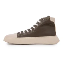 URBAN Baskets montantes vert semelle épaisse Homme KAKI Online