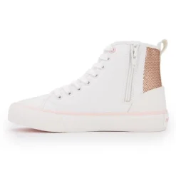 PEPE JEANS Baskets montantes ottis young g à sequins gold rose Enfant BLANC Online