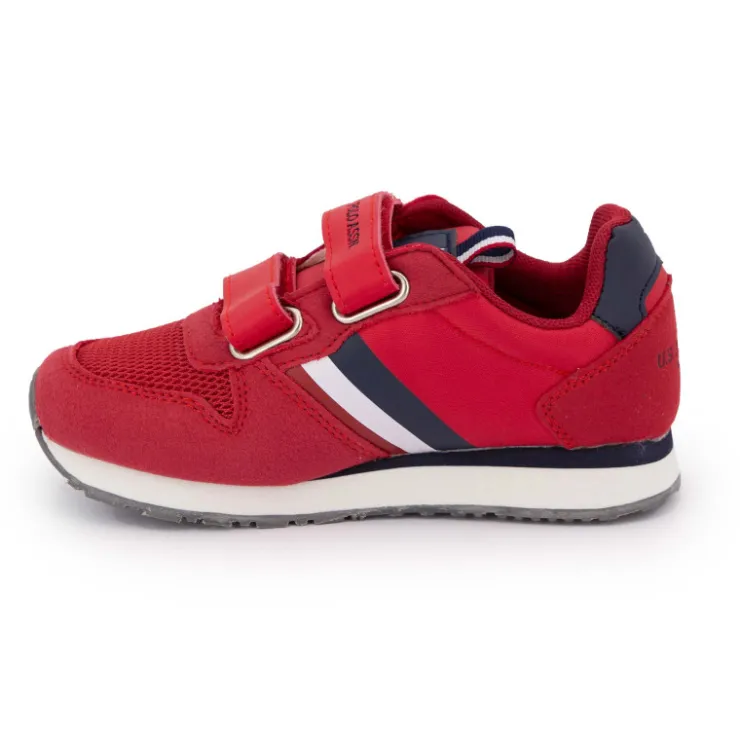 US POLO Baskets nobil Enfant ROUGE Best