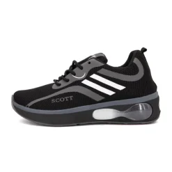 SCOTT Baskets es à motifs blancs Homme NOIR Sale